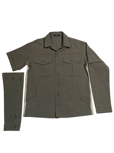 Jungle Separate Work Jacket Khaki - IFELSE - BALAAN 1