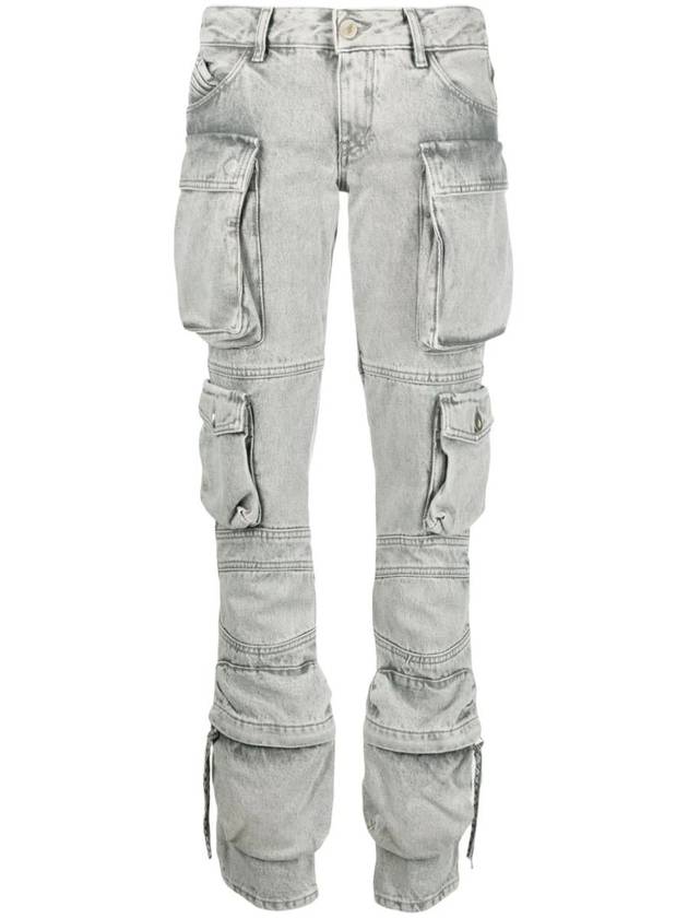 The Attico Straight Essie Jeans With Low Waist - THE ATTICO - BALAAN 1