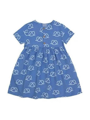 One Piece Kids Printed Dress Blue - BOBO CHOSES - BALAAN 1