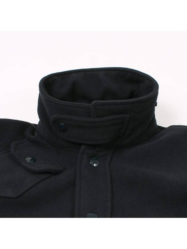 Melton Explorer Shirt Jacket Charcoal - ENGINEERED GARMENTS - BALAAN 5