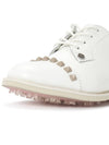 Women's Gallivanter Studded Cap Toe Spike Shoes White - G/FORE - BALAAN 10