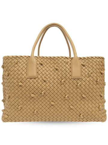 Bottega Veneta Medium 'Cabat' Shopper Bag, Women's, Beige - BOTTEGA VENETA - BALAAN 1