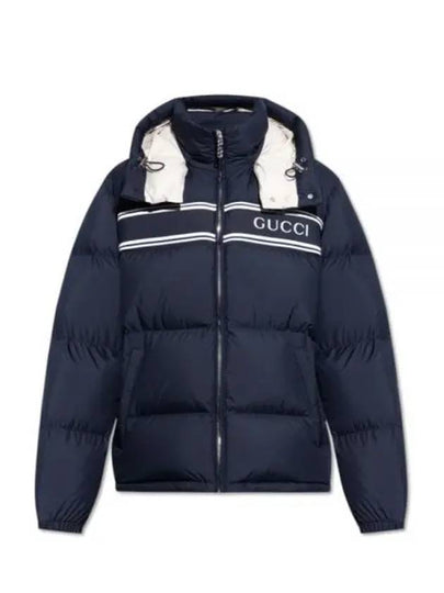 zip up puffer jacket - GUCCI - BALAAN 2