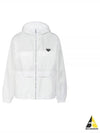 Re-Nylon Blouson Jacket White - PRADA - BALAAN 2