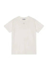 Logo Cotton Short Sleeve T-Shirt White - GANNI - BALAAN 2