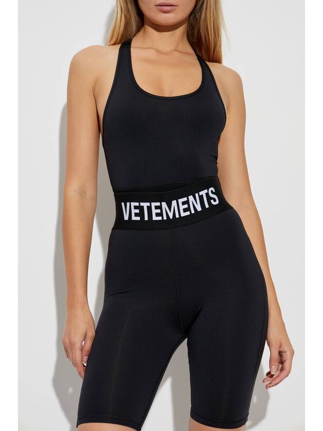 VETEMENTS Sports Top, Women's, Black - VETEMENTS - BALAAN 3