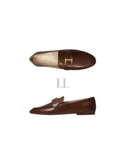 Tods T Timeless Leather Loafers Brown - TOD'S - BALAAN 2