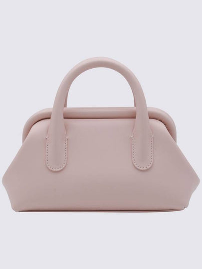 Blumarine Pink Leather Top Handle Bag - BLUMARINE - BALAAN 2