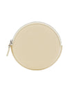 Le Pitchou Circle Neck Coin Purse Beige - JACQUEMUS - BALAAN 3