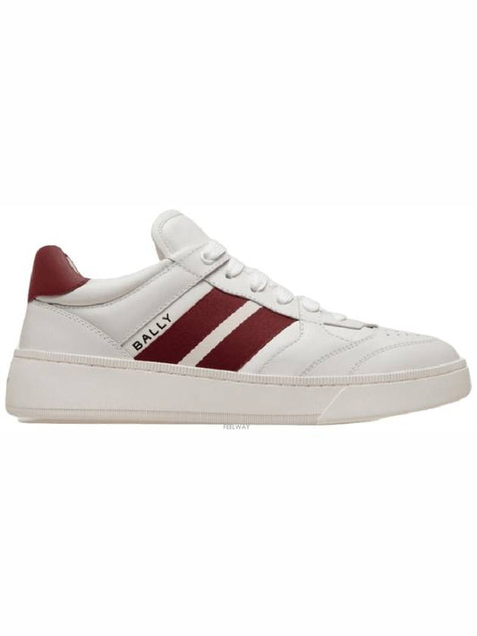 Raise Leather Low Top Sneaker White - BALLY - BALAAN 2