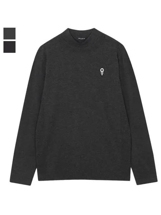 HYBIRD MOCK NECK FULLOVER SWEATERBDFMSW07 - BALLISTIC - BALAAN 2