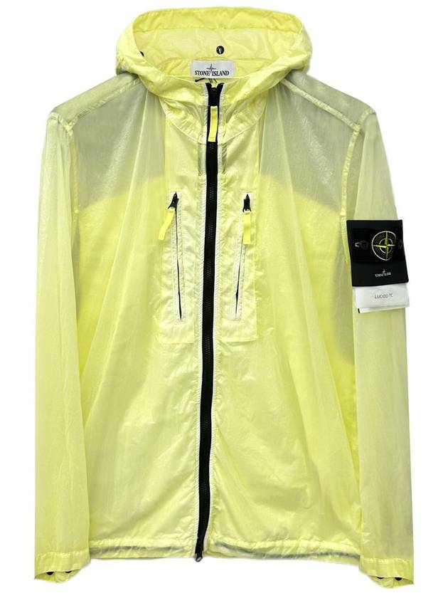 Men's Wappen Patch Lucido TC Windbreaker Lemon - STONE ISLAND - BALAAN 5