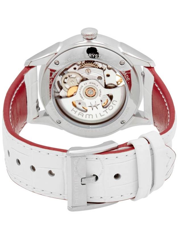 Jazzmaster Viewmatic Skeleton Watch White - HAMILTON - BALAAN 4