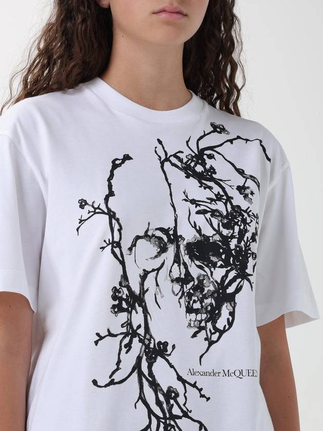 T-shirt Skull Alexander McQueen - ALEXANDER MCQUEEN - BALAAN 5