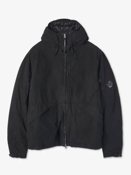 CP Company Men s Lens Hooded Jacket Black 13CMOW256A005966G999 HODDIE - CP COMPANY - BALAAN 1