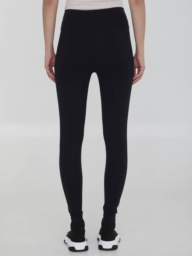 reflective logo leggings black - BALENCIAGA - BALAAN 5