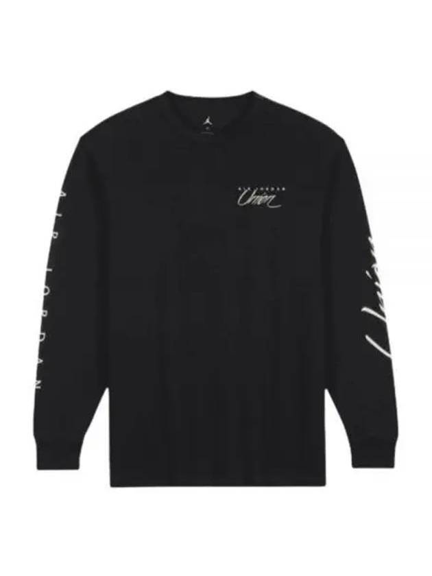 Union Long Sleeve T-Shirt Black - JORDAN - BALAAN 1