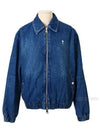 De Coeur Zipped Denim Jacket Blue - AMI - BALAAN 2