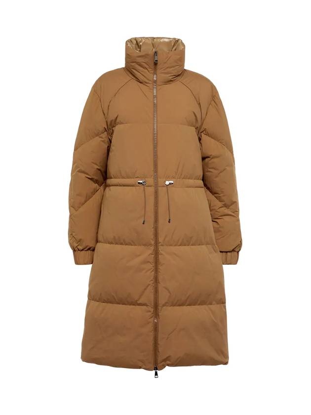 Citronnier Long Down Padding Beige - MONCLER - BALAAN 1