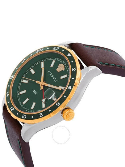 Versace Hellenyium Quartz Green Dial Men's Watch V11090017 - VERSACE - BALAAN 2