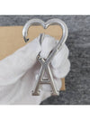 De Coeur Heart Logo Keyholder Silver - AMI - BALAAN 8