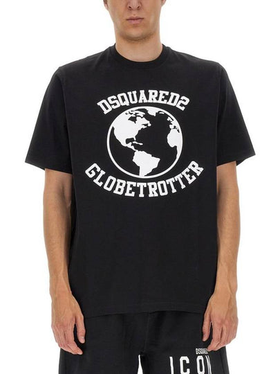 GLOBETROTTER T-shirt S74GD1039S23009900 B0040184016 - DSQUARED2 - BALAAN 2