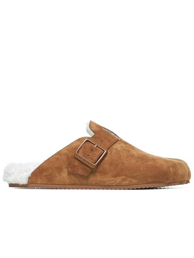 Sunday Shearling Mules Beige - BALENCIAGA - BALAAN 2