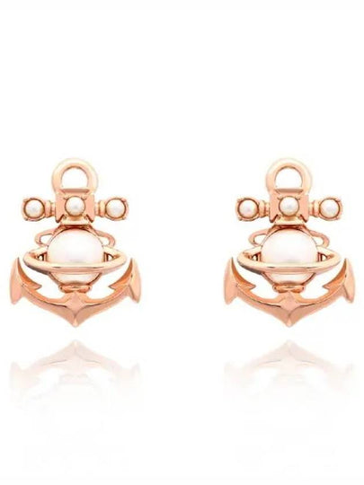 Women's Marialena Earrings Rose Gold - VIVIENNE WESTWOOD - BALAAN 2