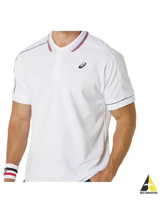 Men s Classic Polo Shirt 2041A287100 Short Sleeve T - ASICS - BALAAN 1