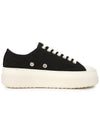 Austin Logo Print Platform Low Top Sneakers Black - ISABEL MARANT - BALAAN 5