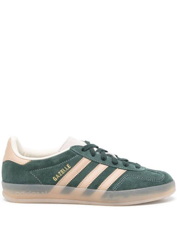 Gazelle Indoor Low Top Sneakers Green - ADIDAS - BALAAN 1