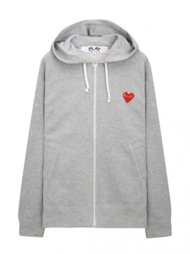 Red Wappen Hooded Zip Up Men s - COMME DES GARCONS - BALAAN 1