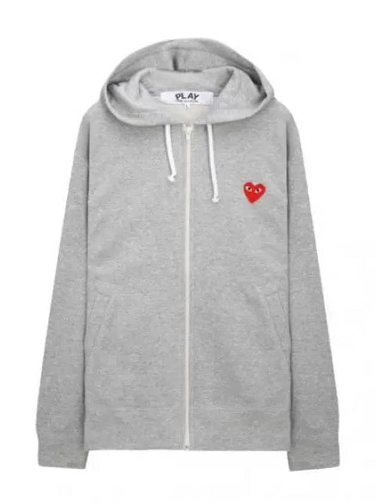 Red Wappen Hooded Zip Up Men s - COMME DES GARCONS - BALAAN 1