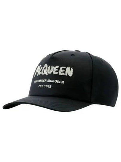 Logo Ball Cap Black - ALEXANDER MCQUEEN - BALAAN 2