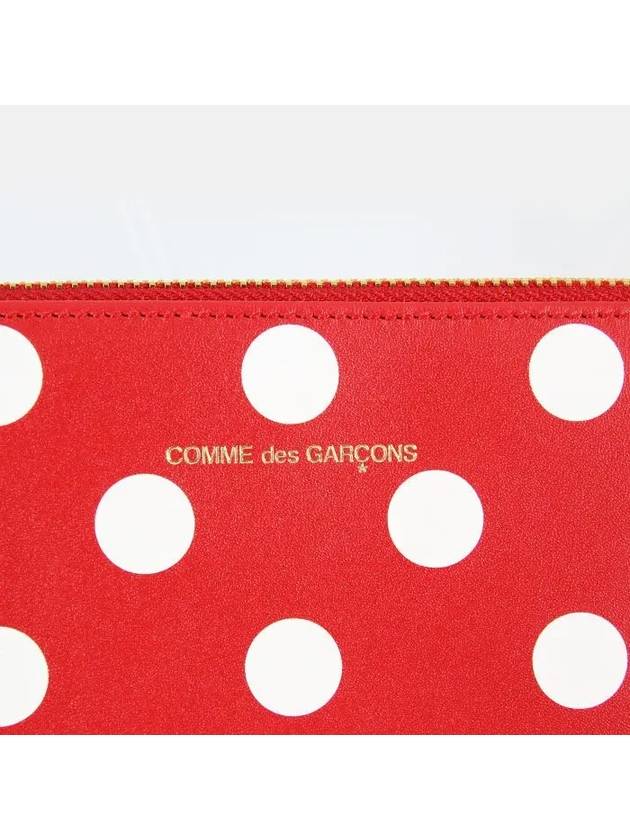 SA5100PD RED dot women's clutch bag pouch bag - COMME DES GARCONS - BALAAN 5