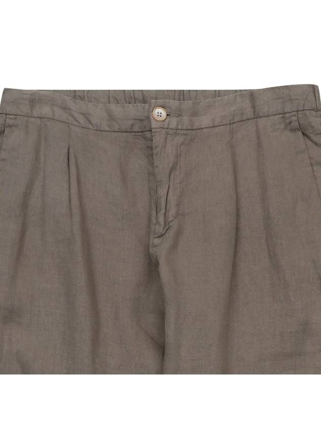 Men's back banding linen onetuck baggy pants MMPTM5T63 950 - AT.P.CO - BALAAN 3