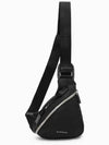 G Zipper Triangle Nylon Small Belt Bag Black - GIVENCHY - BALAAN 2