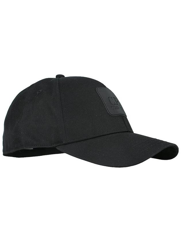 Logo Ball Cap Black - CP COMPANY - BALAAN 5