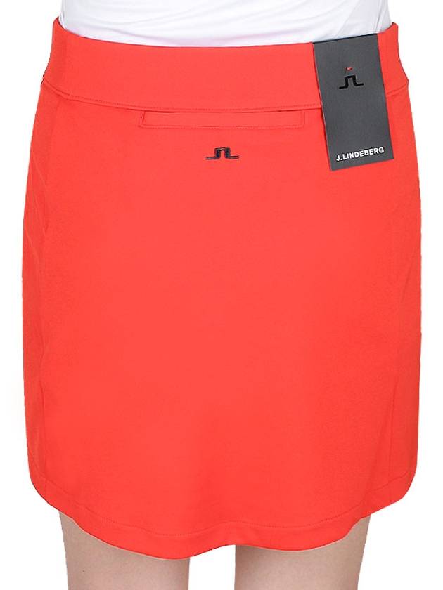 Amelie H Line Skirt Red - J.LINDEBERG - BALAAN 8