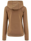 Women's Prosum Label Cotton Hoodie Camel - BURBERRY - BALAAN 3