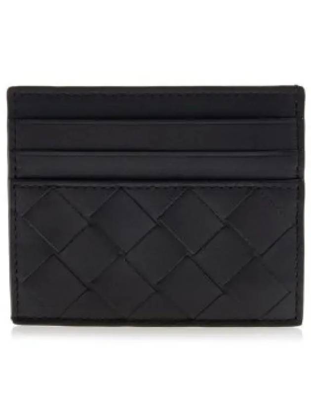 Intrecciato Card Wallet Black - BOTTEGA VENETA - BALAAN 2