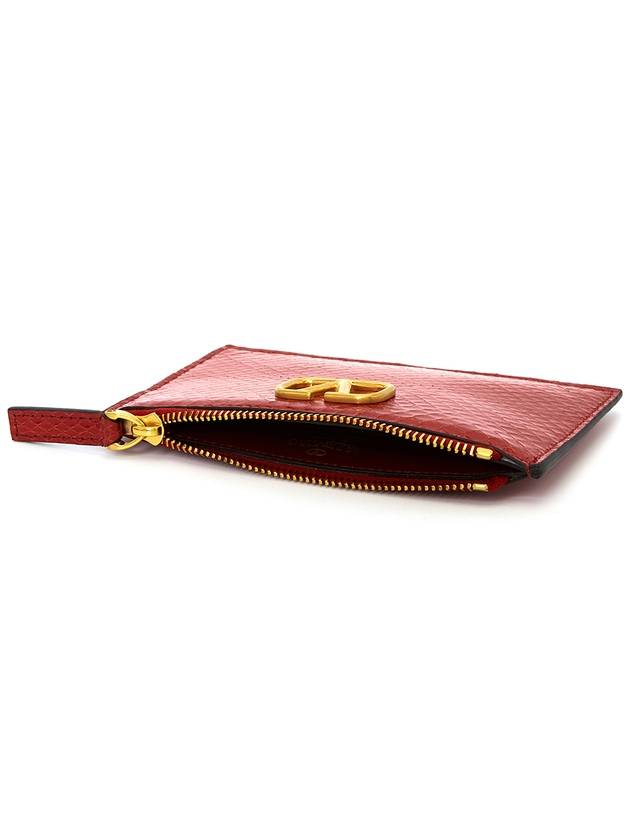 XW2P0W17MVD JU5 Women s Business Card Wallet - VALENTINO - BALAAN 4