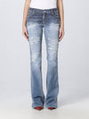 Distressed Flare Jeans Blue - DSQUARED2 - BALAAN 2