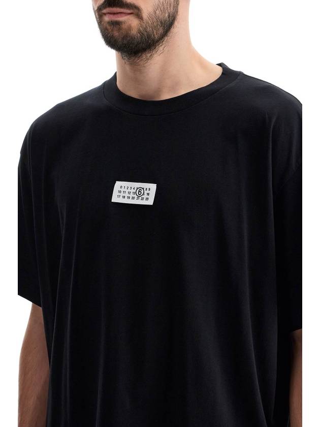 Cotton Short Sleeve T-Shirt Black - MAISON MARGIELA - BALAAN 5