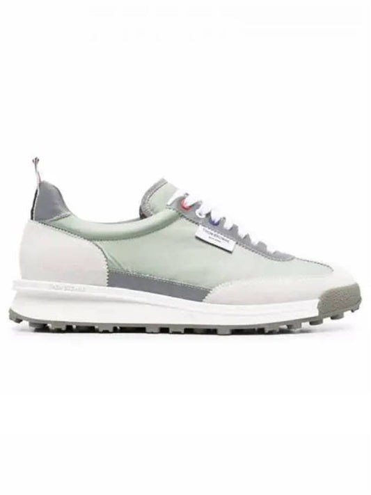 Tech Runner Low Top Sneakers Green - THOM BROWNE - BALAAN 2