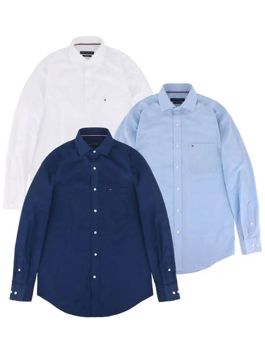 England cotton oxford shirt classic fit shirt 2 piece set - TOMMY HILFIGER - BALAAN 2