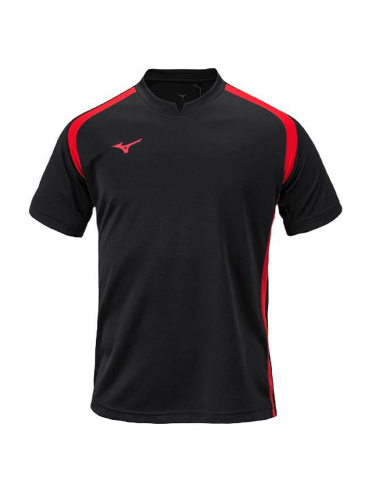 Men's Summer Training Short Sleeve T-Shirt Black - MIZUNO - BALAAN 1