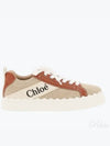 Lauren Leather Converse Low Top Sneakers Brown - CHLOE - BALAAN 2