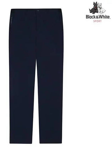 Men s Cotton Touch Stretch Mink Bonding Pants 5124GXWP NAVY - BLACK&WHITE - BALAAN 1