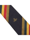 Classic Striped Silk Tie Black - VIVIENNE WESTWOOD - BALAAN 8